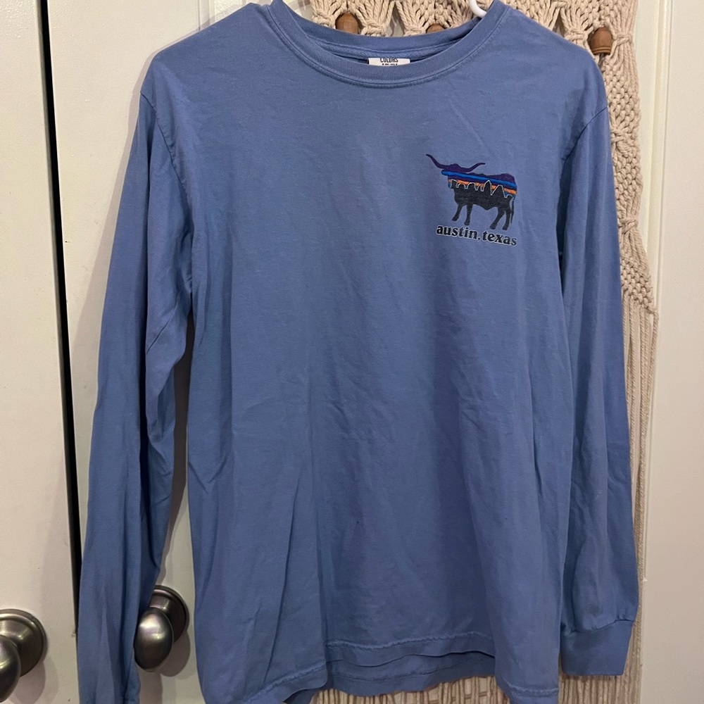 Comfort colors, light purple, Small long sleeve